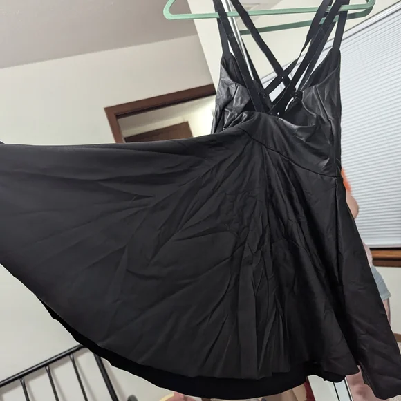 Black Milk Moto Strappy Skater Dress - Picture 2 of 2